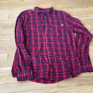 DC Flannel Button Down Medium